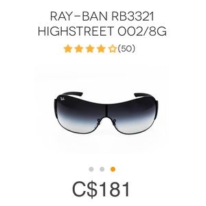 Ray-Ban Highstreet Unisex Sunglasses